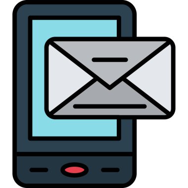 e-posta simgesi doldurulmuş - taslak biçimi