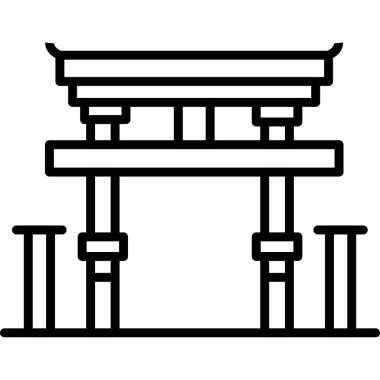 Çince pagoda simgesi, özet biçimi