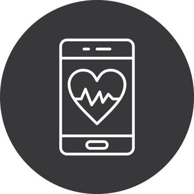 vektör telefon simgesi çizimi