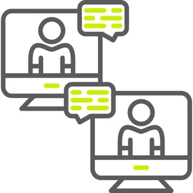 Seo simgesinin vektör illüstrasyonu