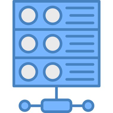 Ağ web simge vektör çizim