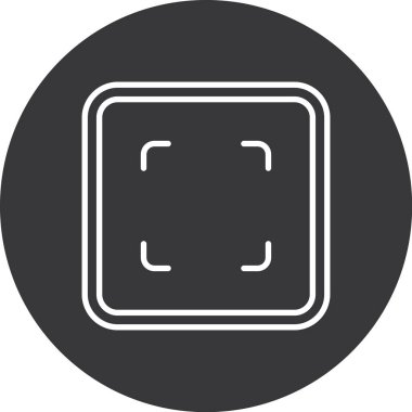 Modern simgenin vektör illüstrasyonu