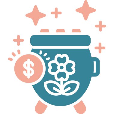 Vektör illüstrasyonu, simge ögesi arkaplanı