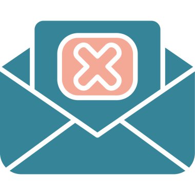 e- posta zarfı vektör simgesi