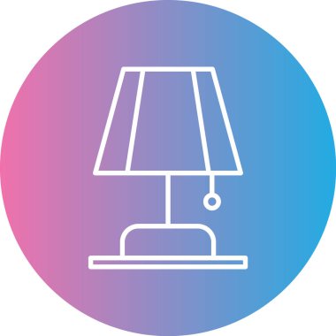 Lamba. Web simgesi basit illüstrasyon