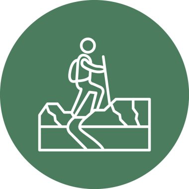 Çantalı bir adamın vektör çizimi