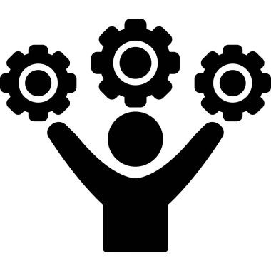 İş takım çalışması vektör simgesi