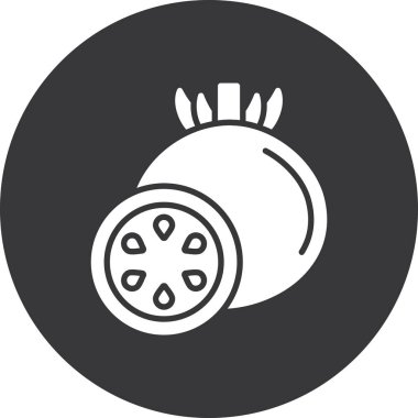 Gıda simgesinin vektör illüstrasyonu