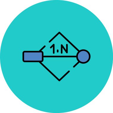 Eğitim simgesinin vektör illüstrasyonu