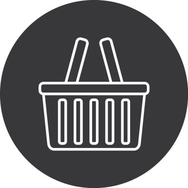 Sepet vektör illüstrasyonu