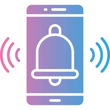 Telefon simgesi vektör illüstrasyonu