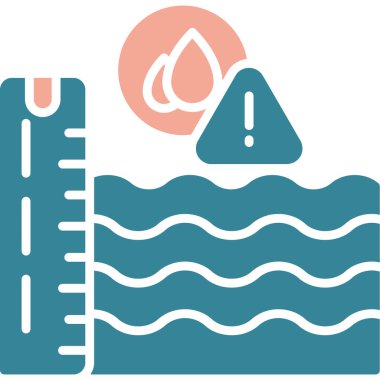 Su kirliliği ekoloji simgesi