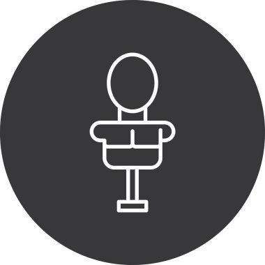 seo modern simgesinin vektör illüstrasyonu