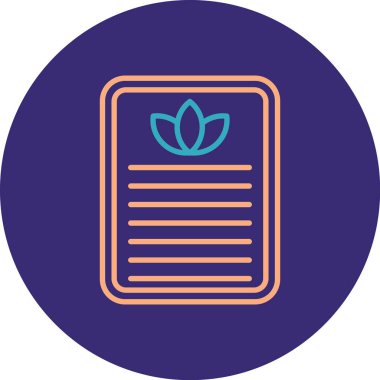 Vektör Defteri Simgesi illüstrasyonu