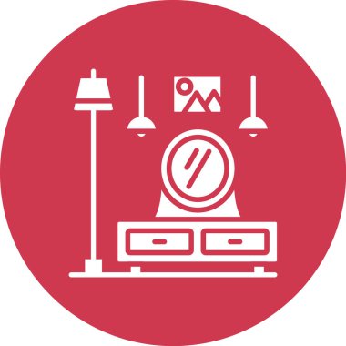 Lamba simgesinin vektör illüstrasyonu