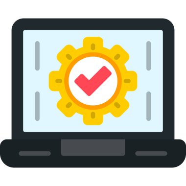 Liste kontrolü için iş yönetimi dairesi simgesi