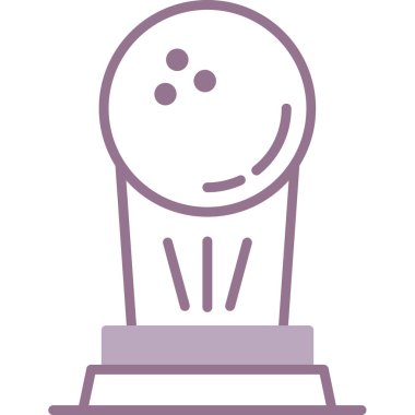 Bardak. Web simgesi basit illüstrasyon