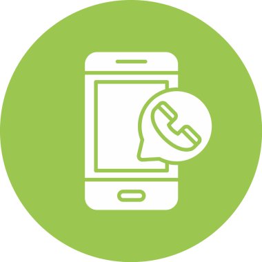 Akıllı telefonmuş. Web simgesi vektör illüstrasyonu