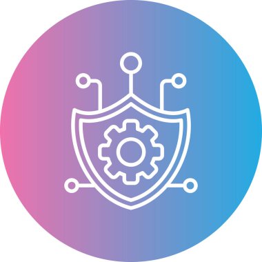 Seo simgesinin vektör illüstrasyonu