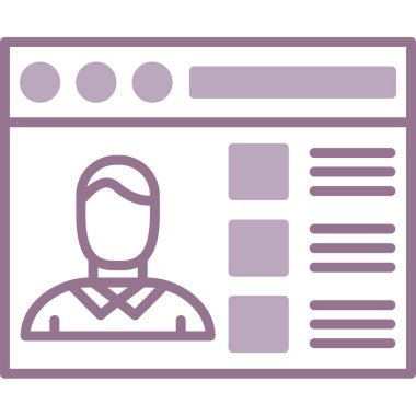 seo modern simgesinin vektör illüstrasyonu