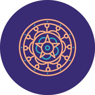 Hint simgesinin vektör illüstrasyonu