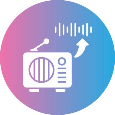 Modern simgenin vektör illüstrasyonu