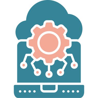 seo modern simgesinin vektör illüstrasyonu