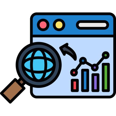 Analiz Analiz Simgesi - ana hatlar biçimi