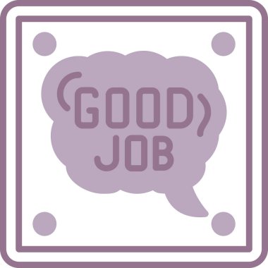 İyi bir iş, konsept, iyi bir iş ya da iyi bir iş anlamına gelen ilham gösteren metin ver