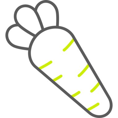 Tavuk. Web simgesi basit illüstrasyon