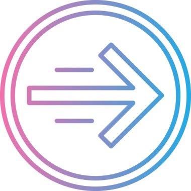 ok simgesinin vektör illüstrasyonu