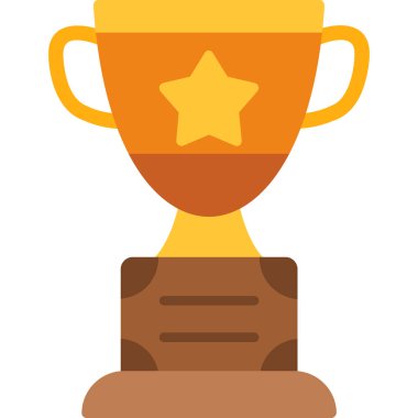 Trophy Kupası Ödülü vektör çizim