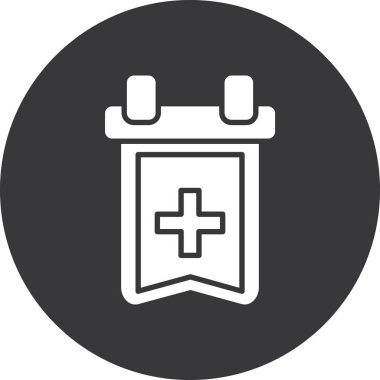 tıbbi vektör simgesi