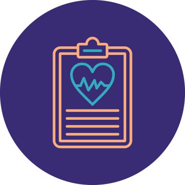 Sağlık simgesinin vektör illüstrasyonu