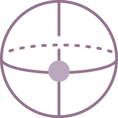 Pusula. Web simgesi basit tasarım