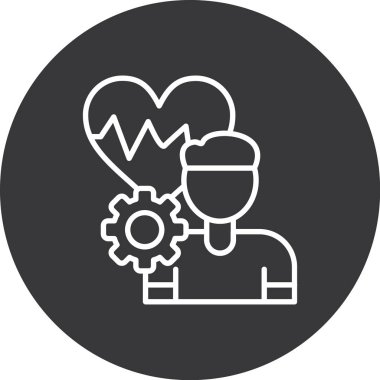 seo modern simgesinin vektör illüstrasyonu