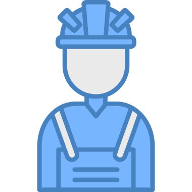 avatar. Web simgesi basit illüstrasyon