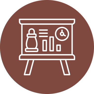 Modern eğitim ikonunun vektör illüstrasyonu