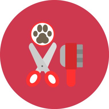 Uzun gölgeli evcil köpek simgesi, 10 Pound.