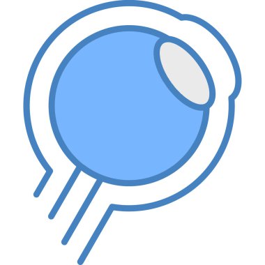 Yumurta simgesi vektör illüstrasyonu