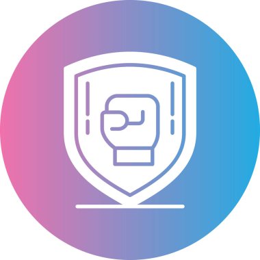 kalkan ağ simgesi basit tasarım