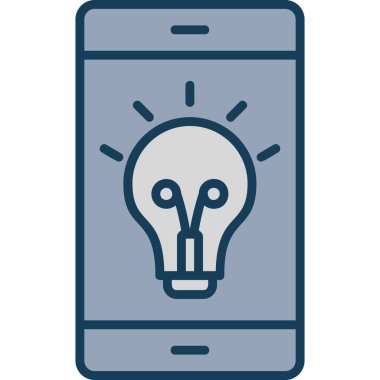 Telefon simgesi vektör illüstrasyonu