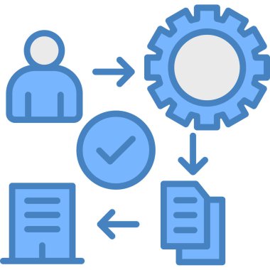 veri yönetimi renk simgesi