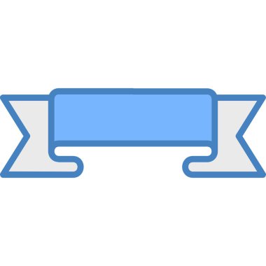 Mavi ve beyaz arkaplanın vektör çizimi