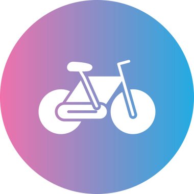 bisiklet ikonu vektör illüstrasyonu