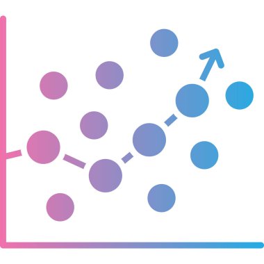 grafik ikonu vektör illüstrasyonu