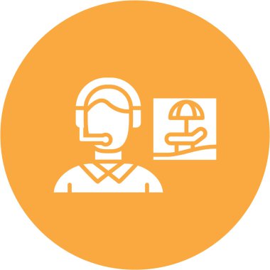 Modern b 'nin vektör illüstrasyonu kulaklık simgesinden yoksun