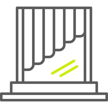 bayrak simgesi, vektör illüstrasyonu