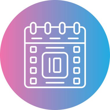 Kitap. Web simgesi basit illüstrasyon