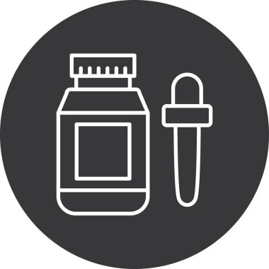 Tıp simgesi vektör illüstrasyonu